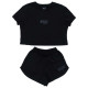 Target Παιδικό σετ Girl's Crop Top & Shorts Jersey Set "Impossible"